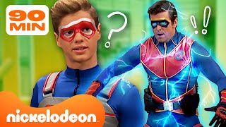 Henry Danger  ALLE Folgen der 4 Staffel Henry Danger 90 MinutenCompilation  Nickelodeon [upl. by Limaa]