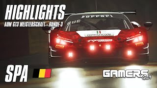 HIGHLIGHTS  SpaFrancorchamps  Gamers Only AOM GT3 Meisterschaft  Season 3 [upl. by Hnacogn993]