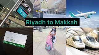 Riyadh to Jeddah travel  travel 2024  HHR train  jeddah to Makkah train [upl. by Stefa152]