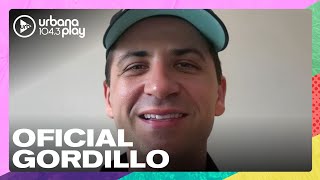 Charla con Oficial Gordillo su infancia ser hipocondríaco anécdotas y más TodoPasa [upl. by Towny614]