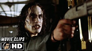 THE CROW quotShootoutquot Clip 1994 Brandon Lee [upl. by Osnerol]