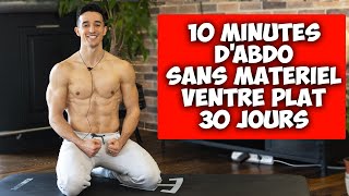 10min dAbdos pour un ventre plat en 30jours [upl. by Breban]