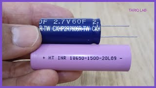 How To Use Super Capacitor As Battery [upl. by Aloel]