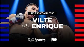 Silio Vilte vs Damián Enrique  Boxeo de Primera  TyCSports [upl. by Ahsile]