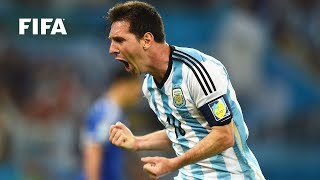 🇦🇷 Lionel Messi  FIFA World Cup Goals [upl. by Etep]