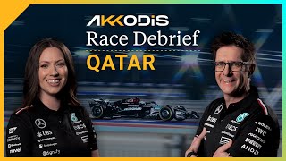 Why Was Our Car Underbalanced  2024 Qatar GP F1 Akkodis Race Debrief [upl. by Sunderland771]