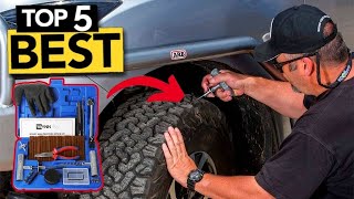 TOP 5 RIDICULOUSLY GOOD Tire Repair Kits [upl. by Neila]