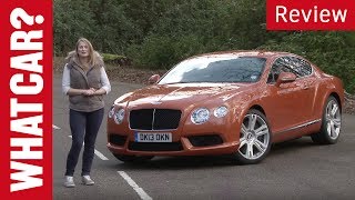 Bentley Continental GT 2014 review  What Car [upl. by Gianina]