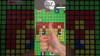 Making ☺︎ in Rubiks Cubes rubikscube [upl. by Ackley411]