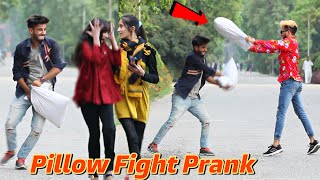 Pillow Fight Prank😜 ThatWasCrazy [upl. by Charline]