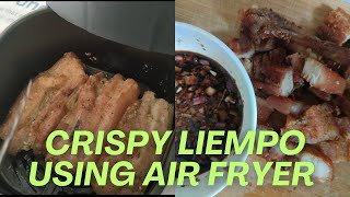 CRISPY LIEMPO USING GAABOR AIR FRYER  EASY TO COOK cookingtips cooking [upl. by Enovad]