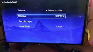 Setting resolusi STB ZTE ZXV10 B860H indihome [upl. by Yremogtnom832]