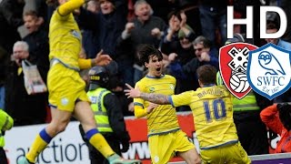 Rotherham United 2 Sheffield Wednesday 3  EXTENDED HIGHLIGHTS  HD [upl. by Abbye]