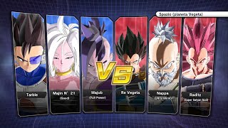 XV2  RequestedPC Majub Full PowerMajin N°21 GoodTarble vs Re Vegeta DBSNappa UIRaditz SSJG [upl. by Ynaffad]