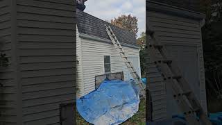 GAMBREL SHED ROOF beforeafter [upl. by Veljkov92]