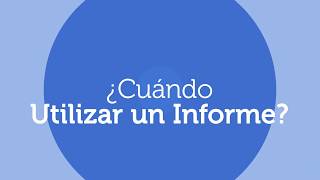 ¿Cómo utilizar un Informe de eInforma [upl. by Faunie]