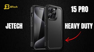 JETech Heavy Duty iPhone 15 Pro Case Review  Is it Real Tech [upl. by Arivle]