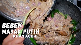 Bebek Masak Putih amp Aneka Masakan Rumahan Aceh  Maguen Kuliner [upl. by Anihsat]