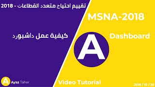 9  MSNA2018  Tutorial Video  Dashboard [upl. by Elaweda]