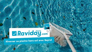 Hivernage dune piscine horssol avec les produits Bayrol [upl. by Enttirb792]