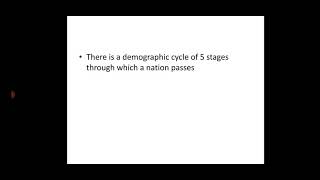 Demographic cycle [upl. by Anihta]