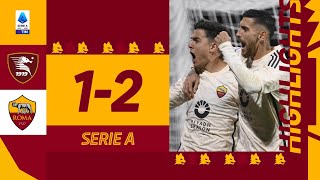 Salernitana 12 Roma  Serie A Highlights 202324 [upl. by Keyte]