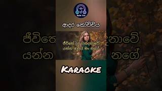 Adara Kochchiya 😘🥰 ආදර කෝච්චිය Train Song 2 trending karaoke shorts [upl. by Nnahsal]