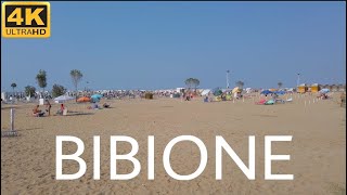 Bibione Italy  Walking Tour  4K Ultra HD 60fps [upl. by Daniyal]