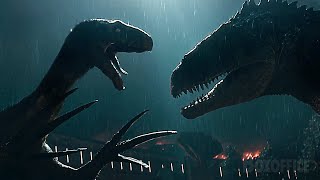 TRex y Therizinosaurus vs Giganotosaurus  La lucha final de Jurassic World Dominion [upl. by Weeks]