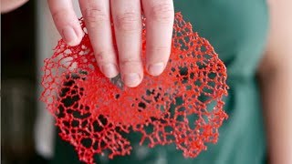 How to Make Coral Lace Tuiles [upl. by Mayman340]