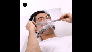 Disassembly instructions  Full face CPAP mask  ResMed AirFit™ F30 [upl. by Axe699]