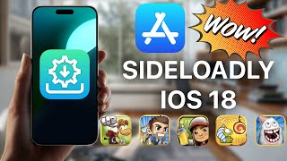 Como instalar aplicativos não oficiais da App Store com o Sideloadly iOS 18  2024 [upl. by Fachanan]