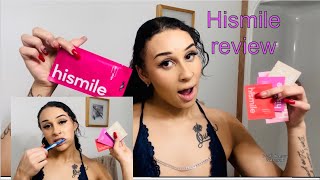 Hismile teeth whitening review [upl. by Akinam]