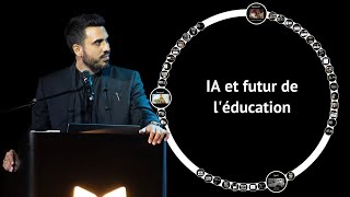 Conférence  le Futur de lEducation face à lIntelligence Artificielle  Idriss Aberkane [upl. by Colier543]