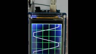 Digital Oscilloscope using the 38quot sainsmart color display [upl. by Brennan195]