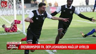 Kardelen TV  ERZURUMSPOR FK DEPLASMANDAN MAĞLUP AYRILDI [upl. by Sherwynd]