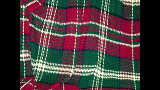 Crochet a tartan blanket  How to [upl. by Lula]