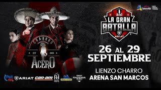 Tamaulipecos vs Rancho Las Amazonas  Charros de Acero “La Gran Batalla” Aguascalientes 2024 [upl. by Archy]