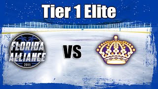 Tier1 Elite  December 2024  2011 Florida Alliance vs Jr Kings [upl. by Nosirrah]