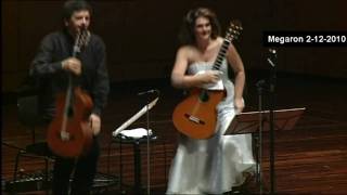 BeethovenMoonlight SonataATHENS MEGARON LIVEClassical GuitarsEBoudounisMRazi [upl. by Toni]