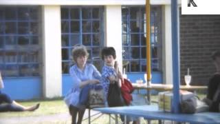 1960s Butlins Tearoom and Teenagers 16mm Home Movie Archive Footage [upl. by Ralat]