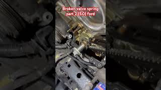 2019 ford f150 50 broken crankshaft sprocket gear amp key way for crank Engine will need replaced [upl. by Hniv]