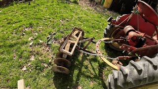 Massey Harris Pony Discing  Preparing Your Garden for Planting [upl. by Senskell]