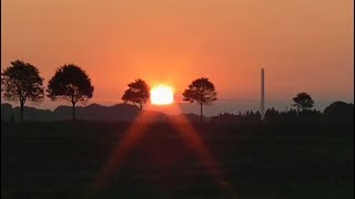 Sonnenaufgang im Zeitraffer Aufnahme HD  Sunrise Timelapse Video 🌞 [upl. by Frasco]