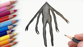 How to draw Hexapod Giant Trevor Henderson [upl. by Nierman199]