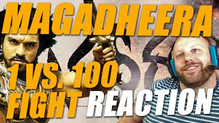 Magadheera 1 vs 100 Fight Reaction  Battle on the Bridge [upl. by Sidell295]