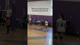 PT 1 of our ref not knowing how to ref volleyballcoach volleyballschoolvolleyball [upl. by Llednov]