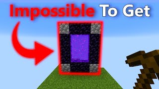 Getting to the Nether in Nothing Skyblock ep3 [upl. by Nnalyrehc]