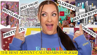 MY TOP 10 ADVENT CALENDARS 2024  All The Details You NEED [upl. by Yauqram]