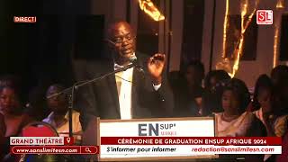 Discours de Monsieur Ibrahima Mbengue Directeur General de Ensup Afrique [upl. by Entwistle]